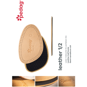 Pedag Leather Half Sole for forefoot